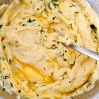 buttery mashed potatoes