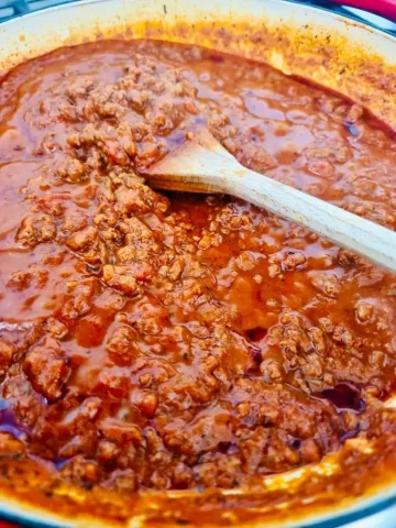 tomato meat sauce