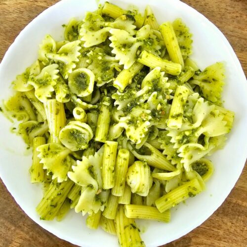 Pesto Pasta, Easy and Delicious