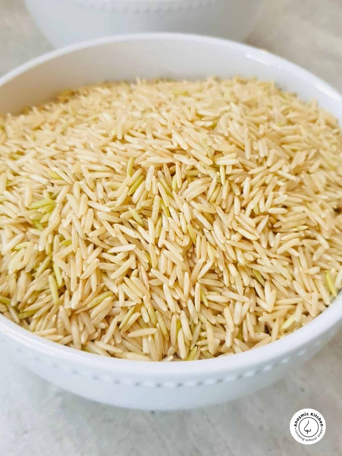 brown basmati rice