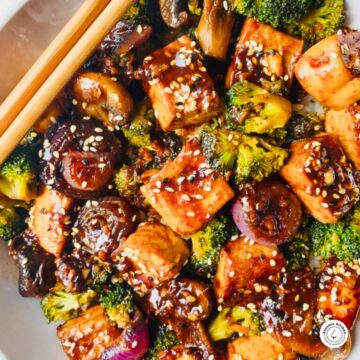 veggie tofu stir fry recipe