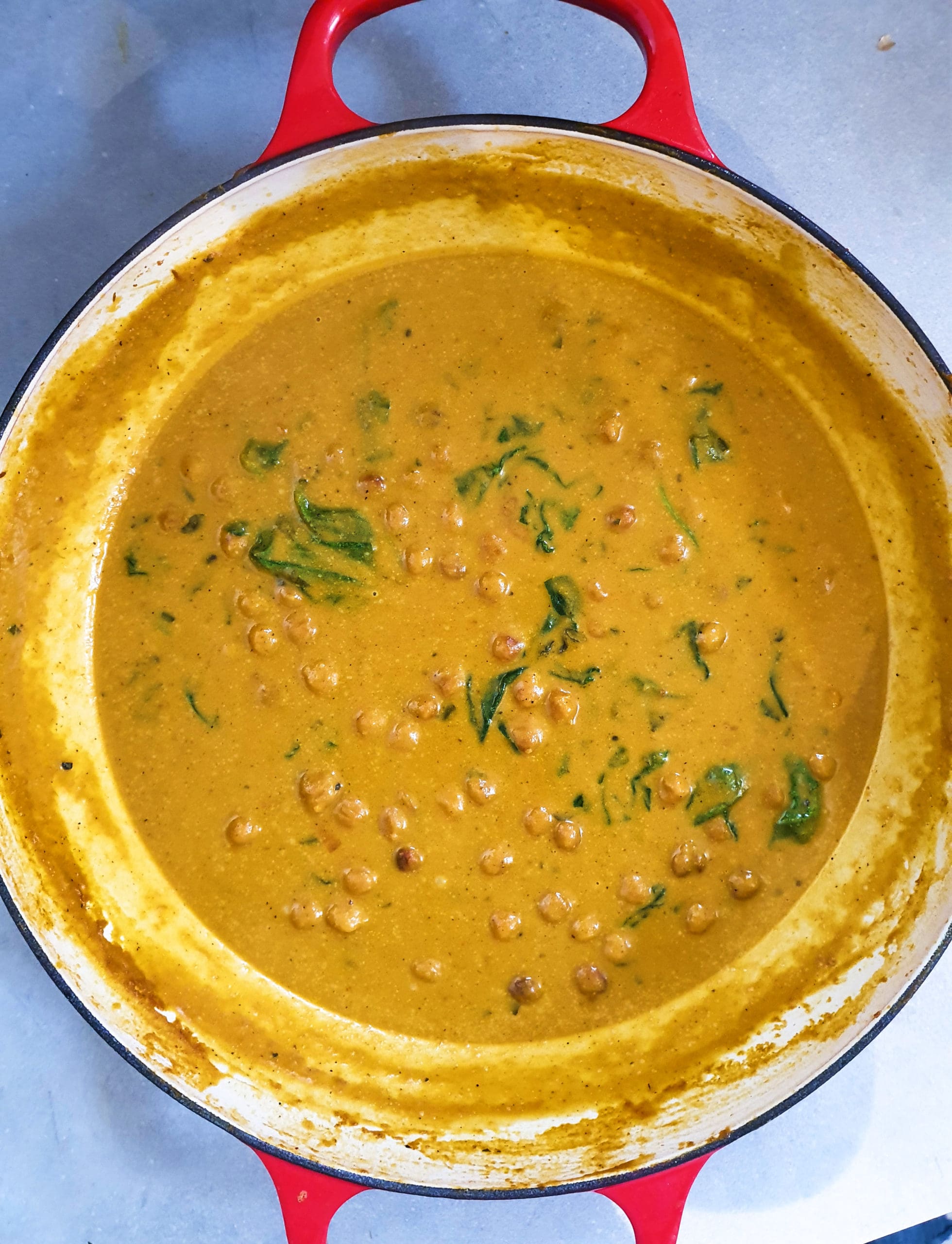 carrot chickpea soup