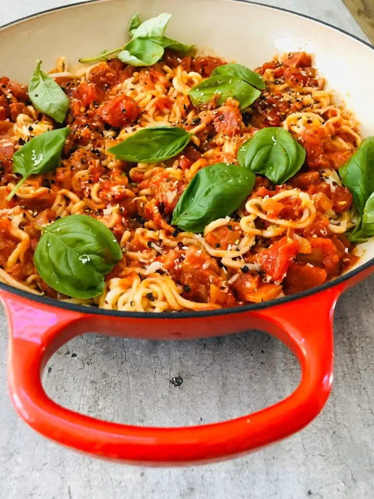 Italian tomato pancetta