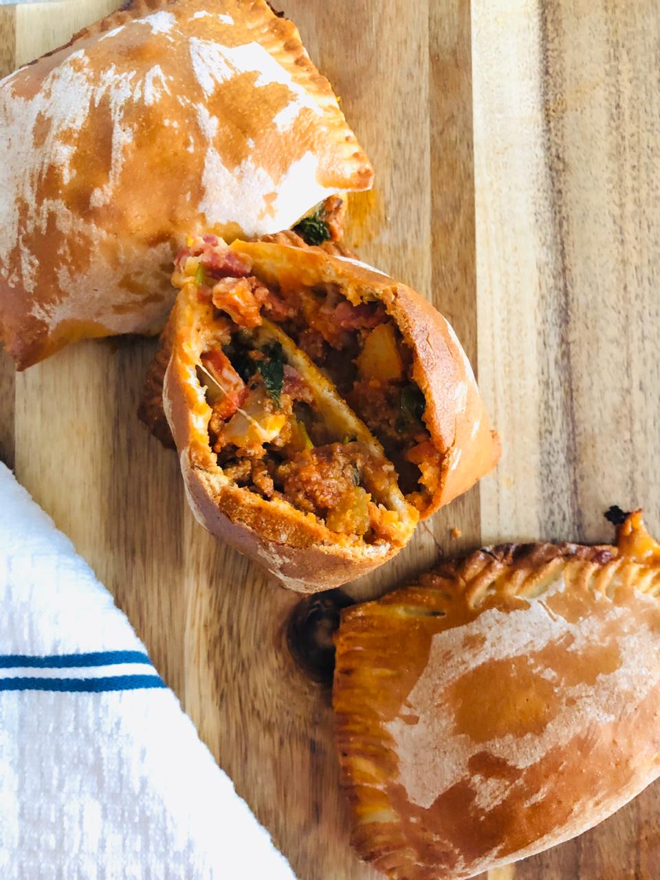 calzone meat pie