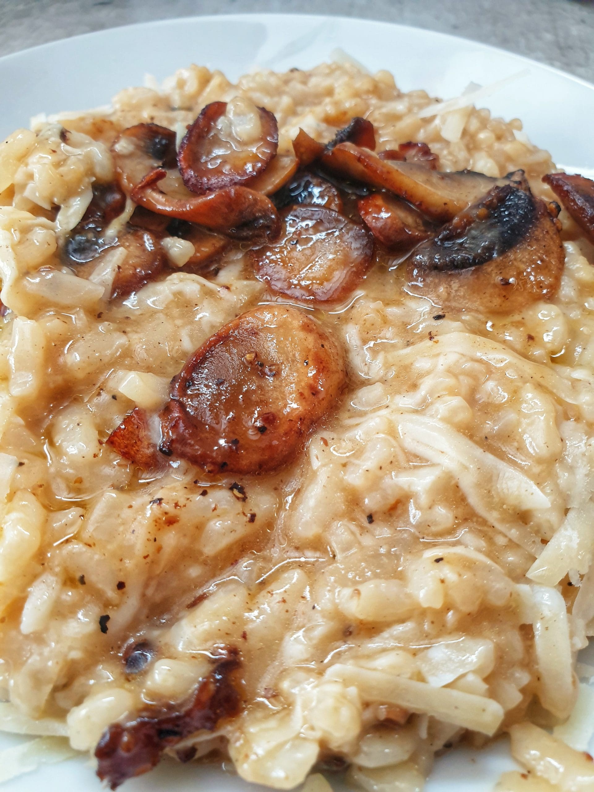 mushroom risotto recipe