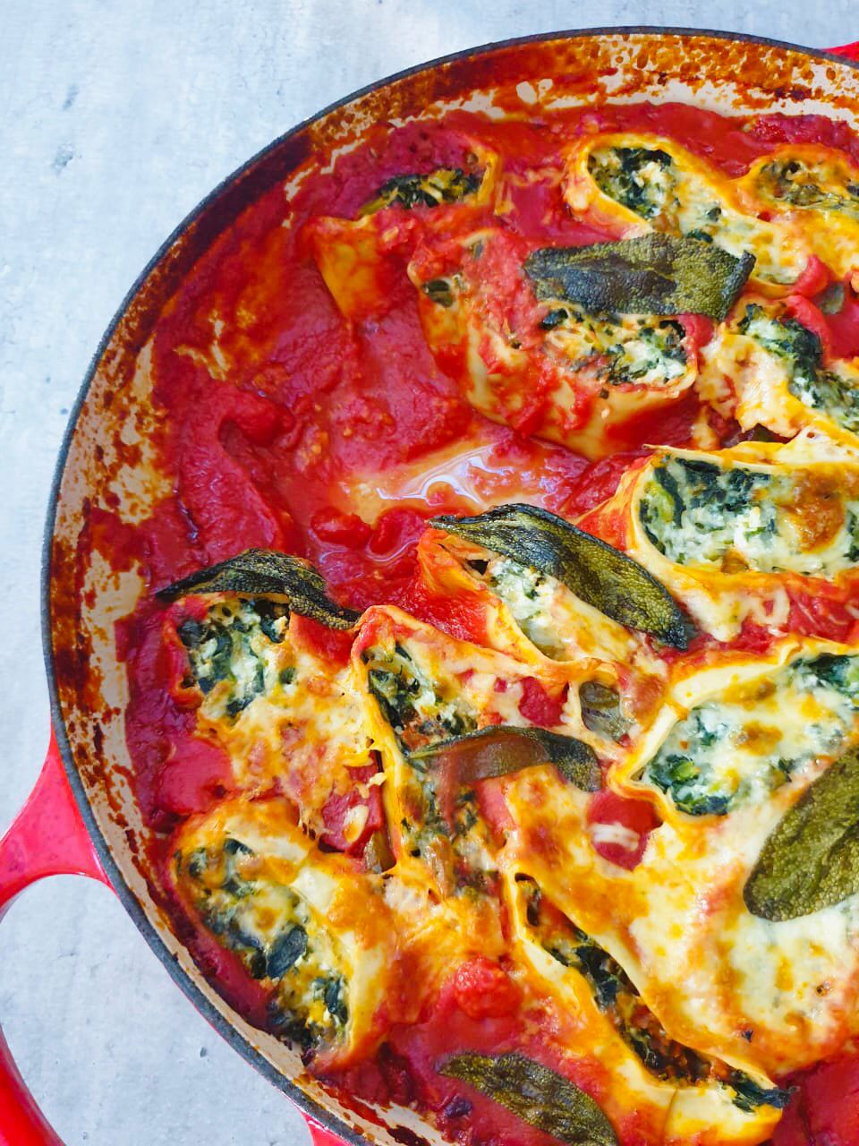 Spinach and Ricotta Rotolo A True Italian Pasta Classic