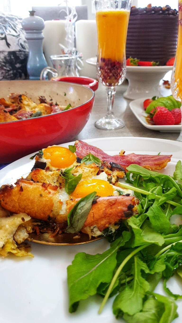 one pan breakfast bake fathers day recipe