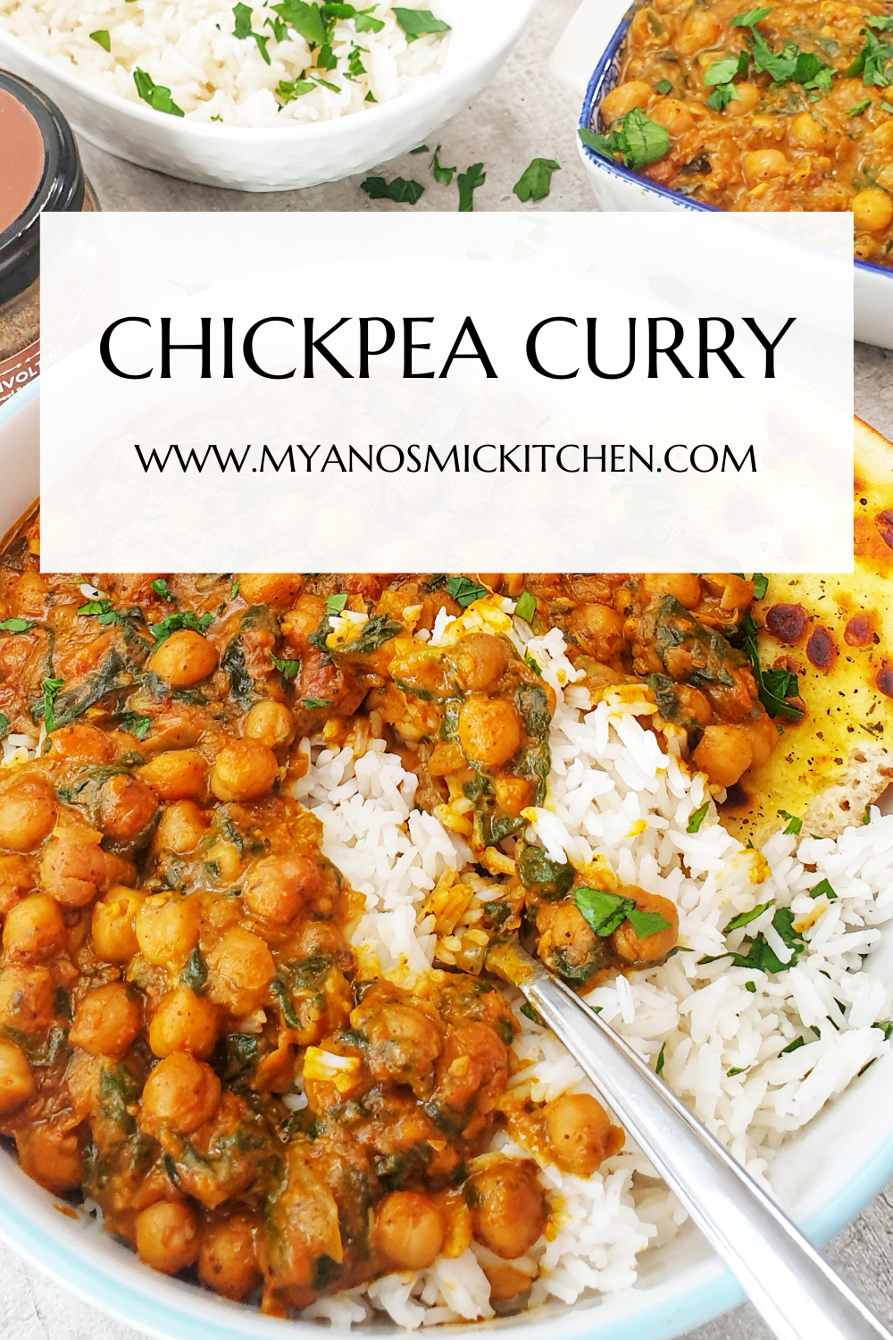 Chickpea Curry In An African Dream Spice And A Boost of Flavor