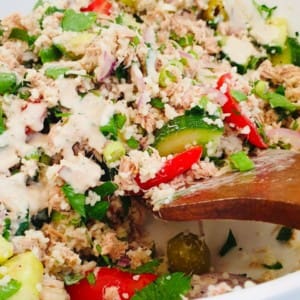 tuna and couscous salad
