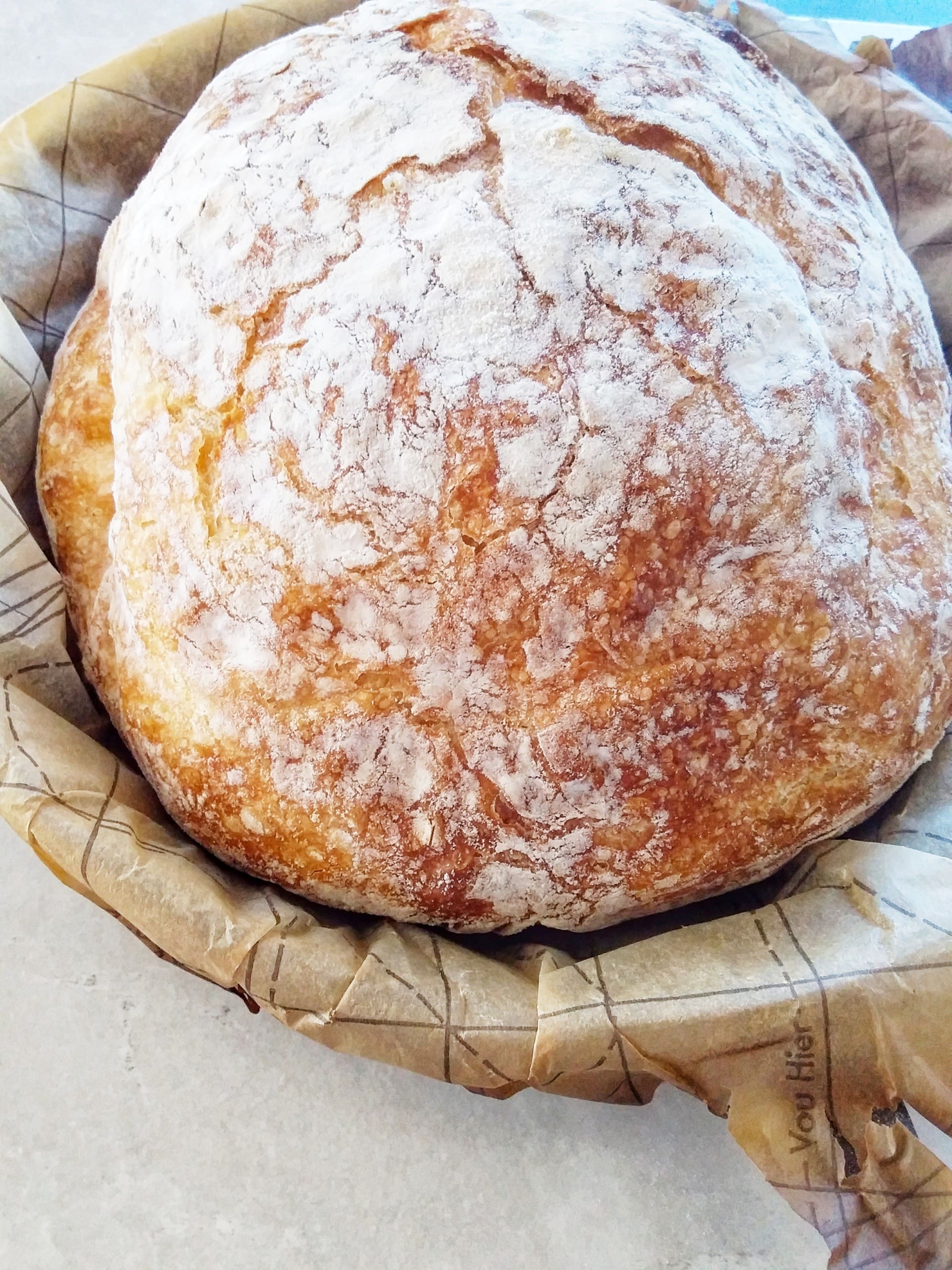 Easy No Knead Bread Recipe Homemade Crunchy Crust