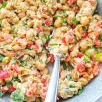 creamy chickpeas