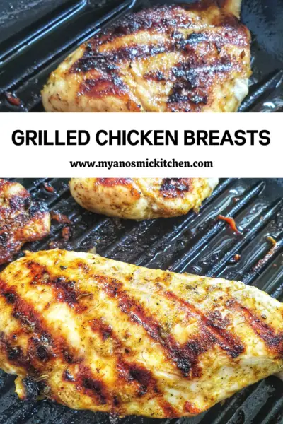 Grilled Chicken Breasts With A Light And Simple Marinade