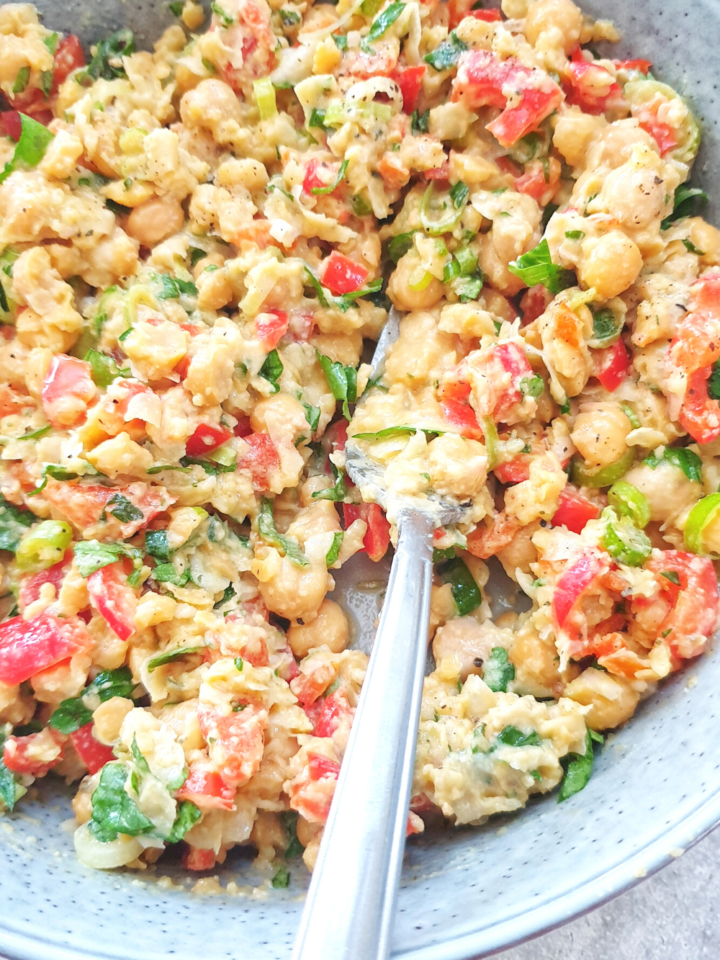 smashed chickpeas recipe