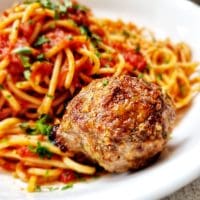 spaghetti meatballs recipe
