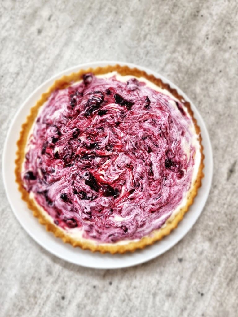 Blueberry Cream Tart