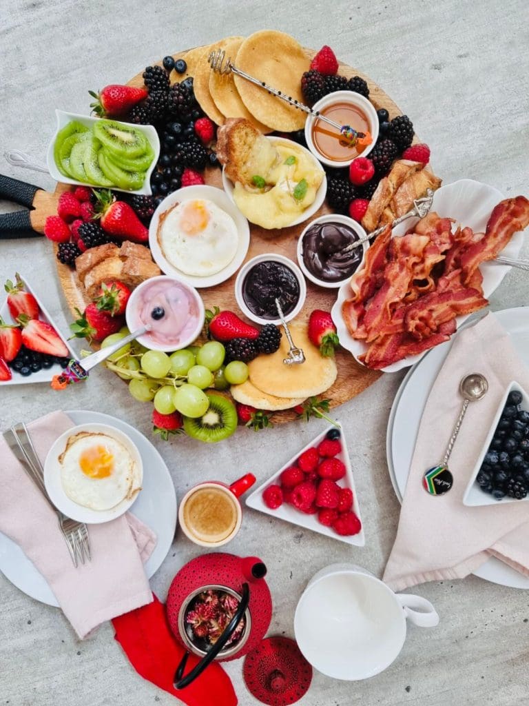 breakfast charcuterie board