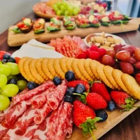 Italian antipasto charcuterie board