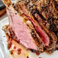 blushing pink prime rib