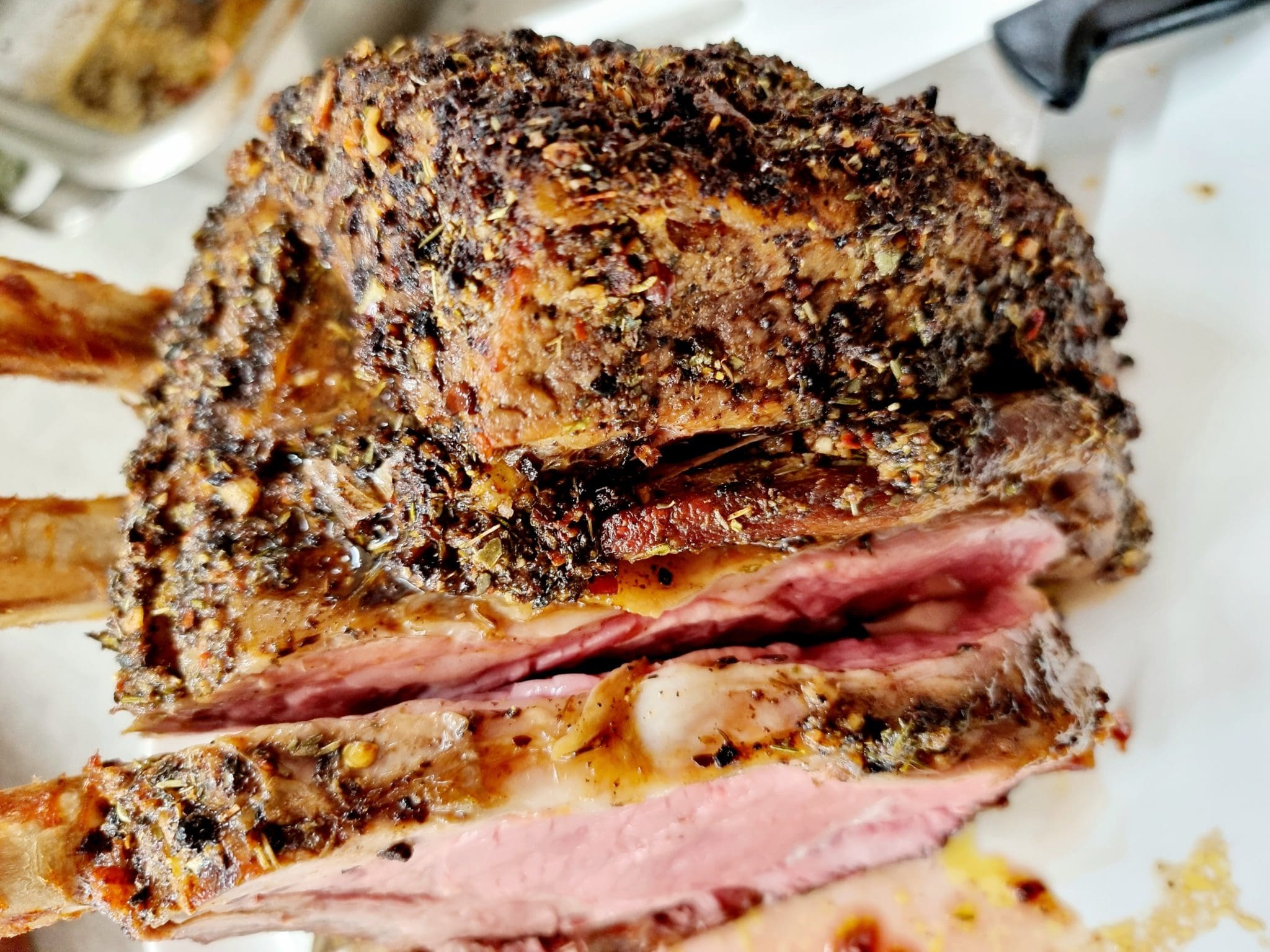 Blushing Pink Prime Rib Roast My Anosmic Kitchen