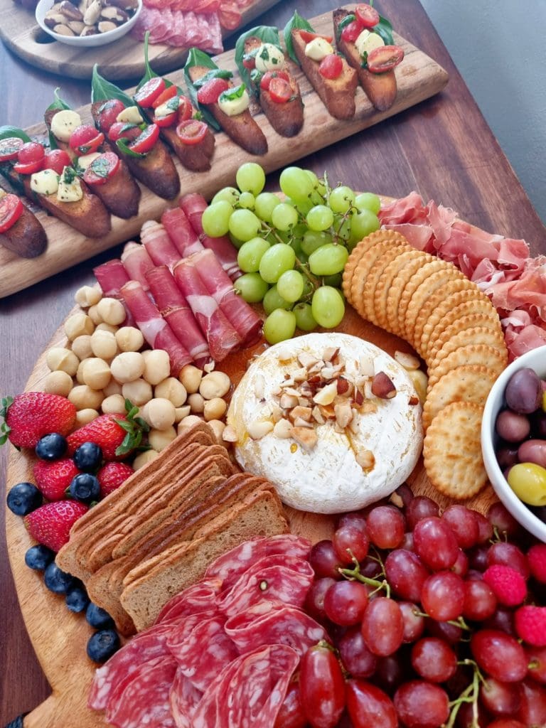 Italian Antipasto Charcuterie Board - Belly Full