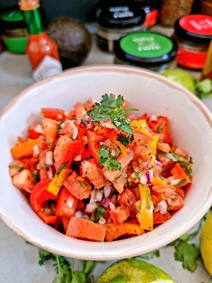 homemade salsa