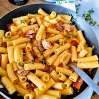 creamy pasta chorizo