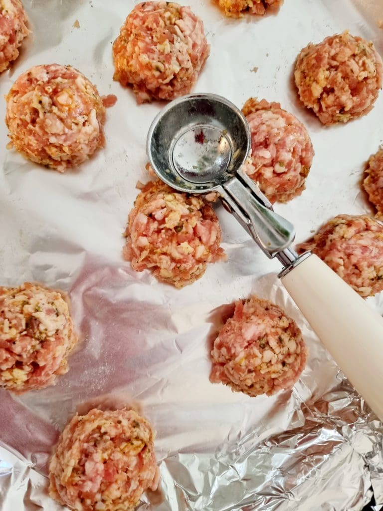 Cheesy Meatballs 3 Ingredients