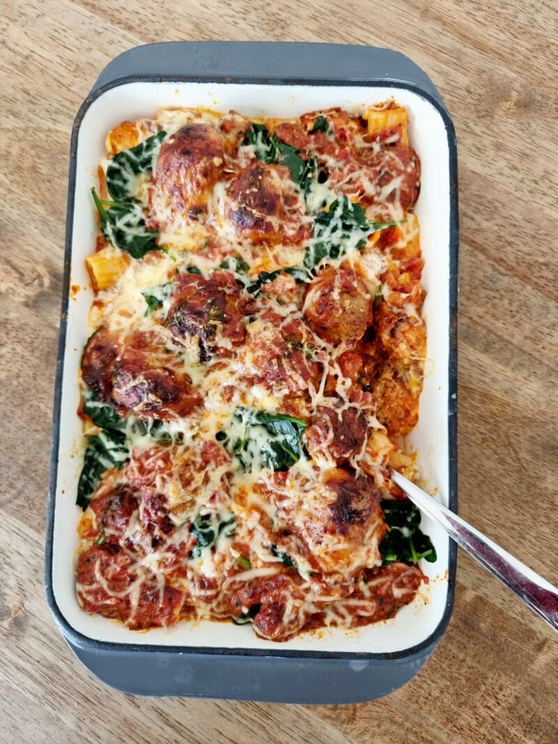 Lasagna Rigatoni Pasta Bake