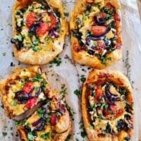 spinach and cheese tart