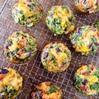 Mediterranean egg muffins