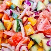 tomato cucumber salad