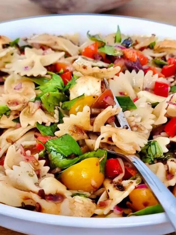 Mediterranean Farfalle Salad