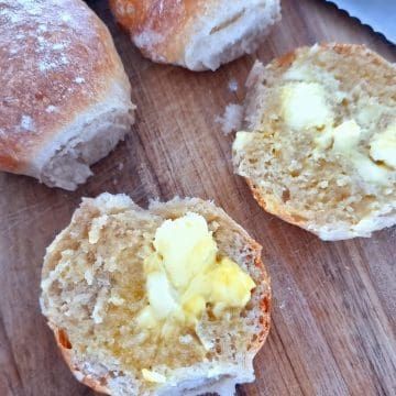 crusty bread rolls