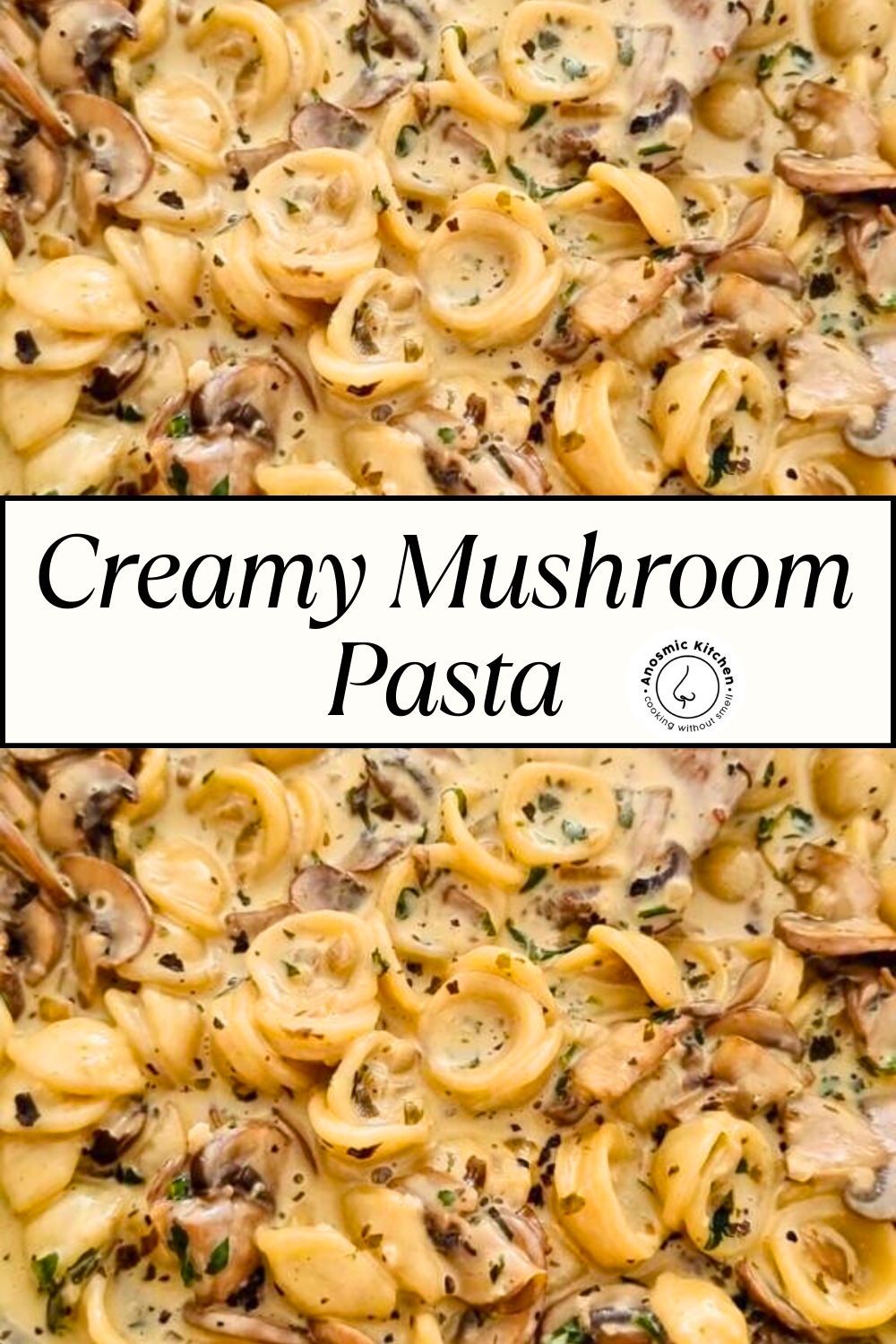 creamy mushroom pasta