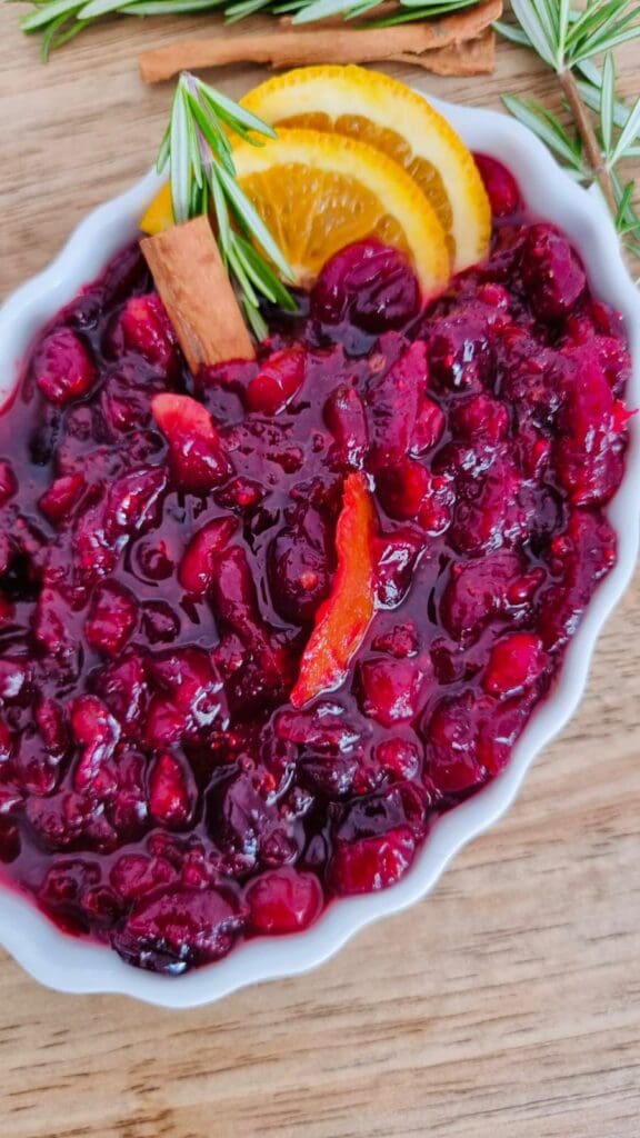 cranberry sauce