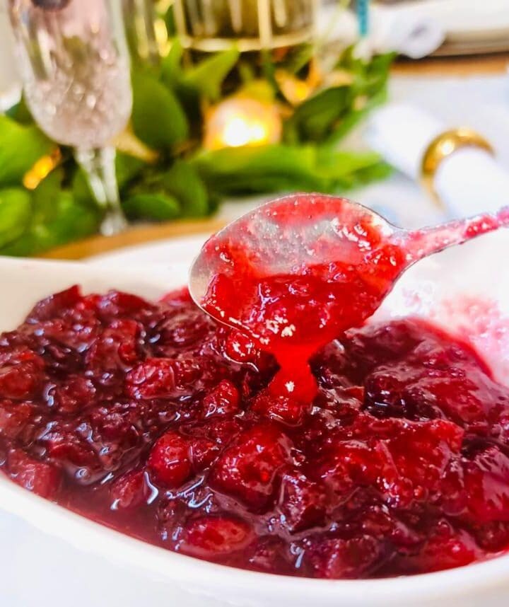 cranberry sauce