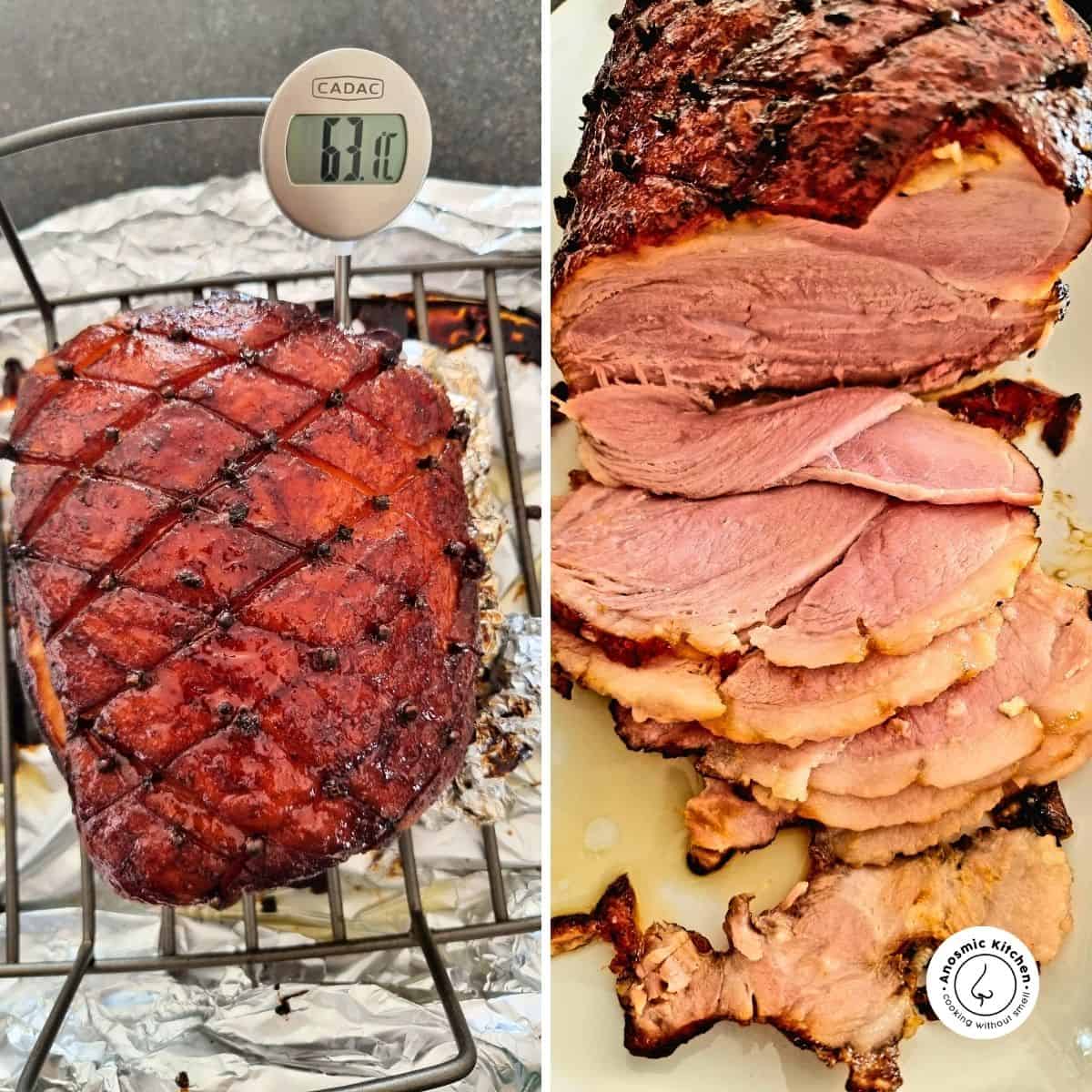 instant pot gammon internal temp