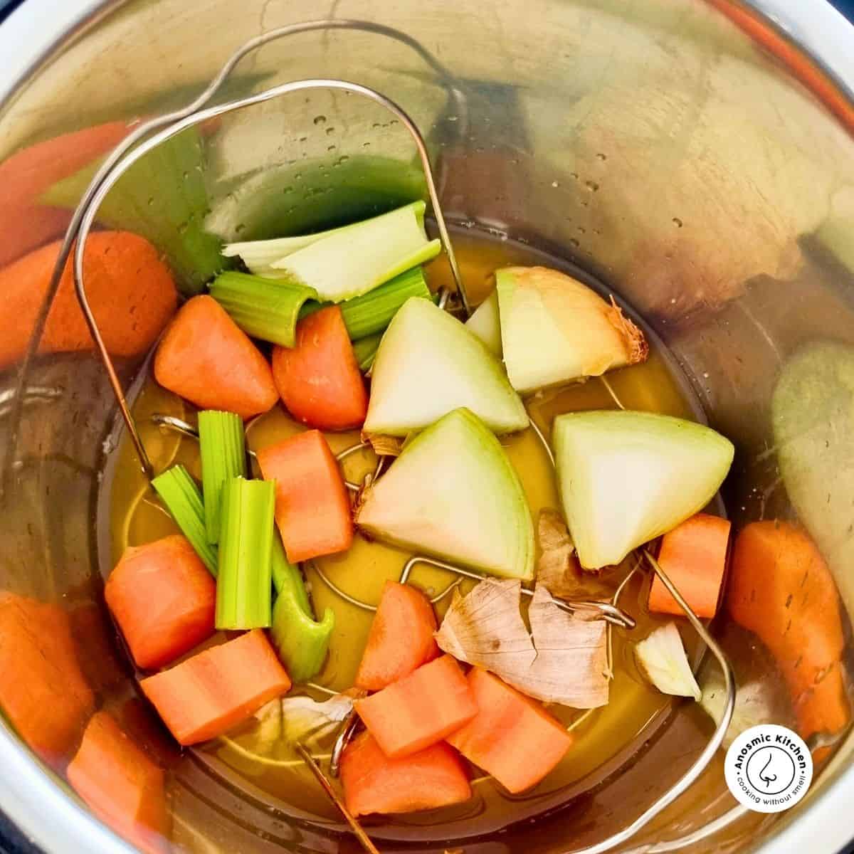 veggie trivet instant pot gammon