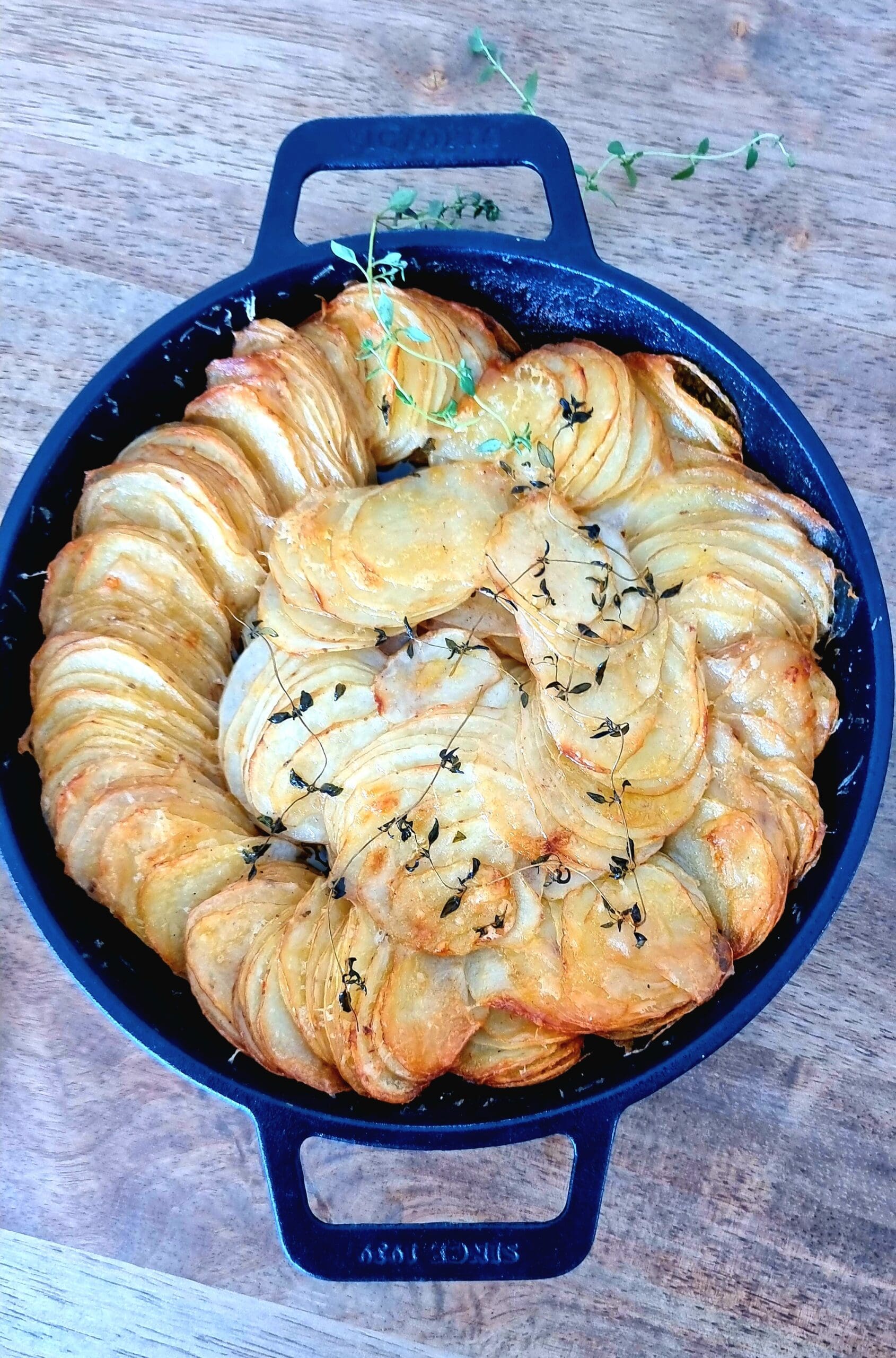 Crispy Spiralized Potatoes - Hint of Healthy