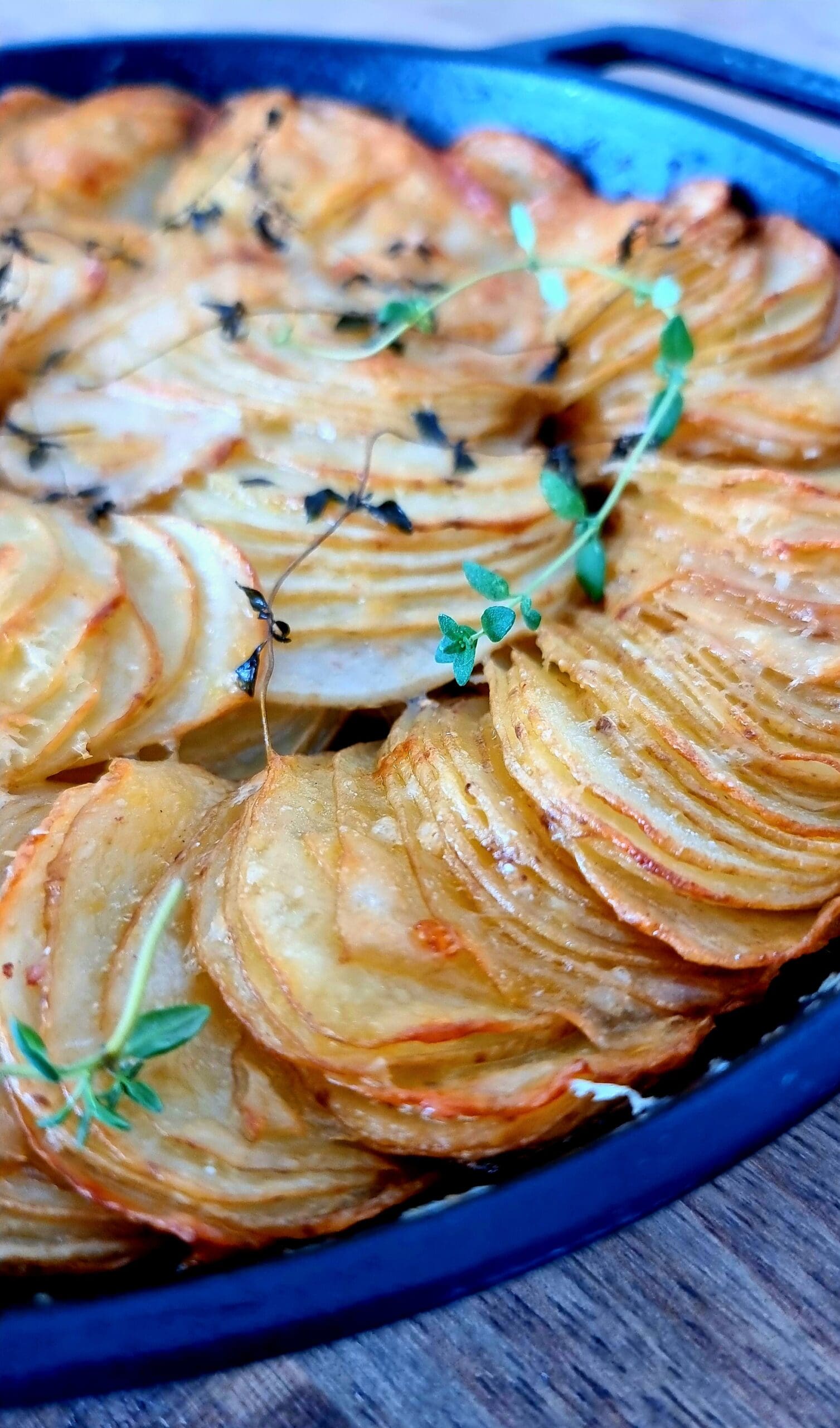 Roasted Spiralized Potatoes - I Sugar Coat It