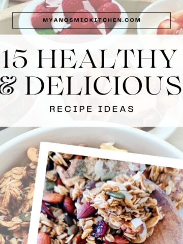 15 healthy and delicious recipes