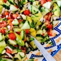 cucumber tomato salad