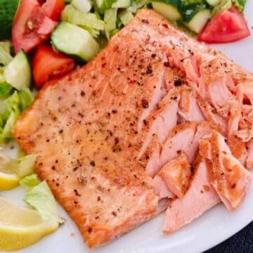 fennel air fryer salmon