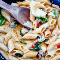 creamy chicken pasta