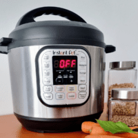 Instant pot lentils and vegetables