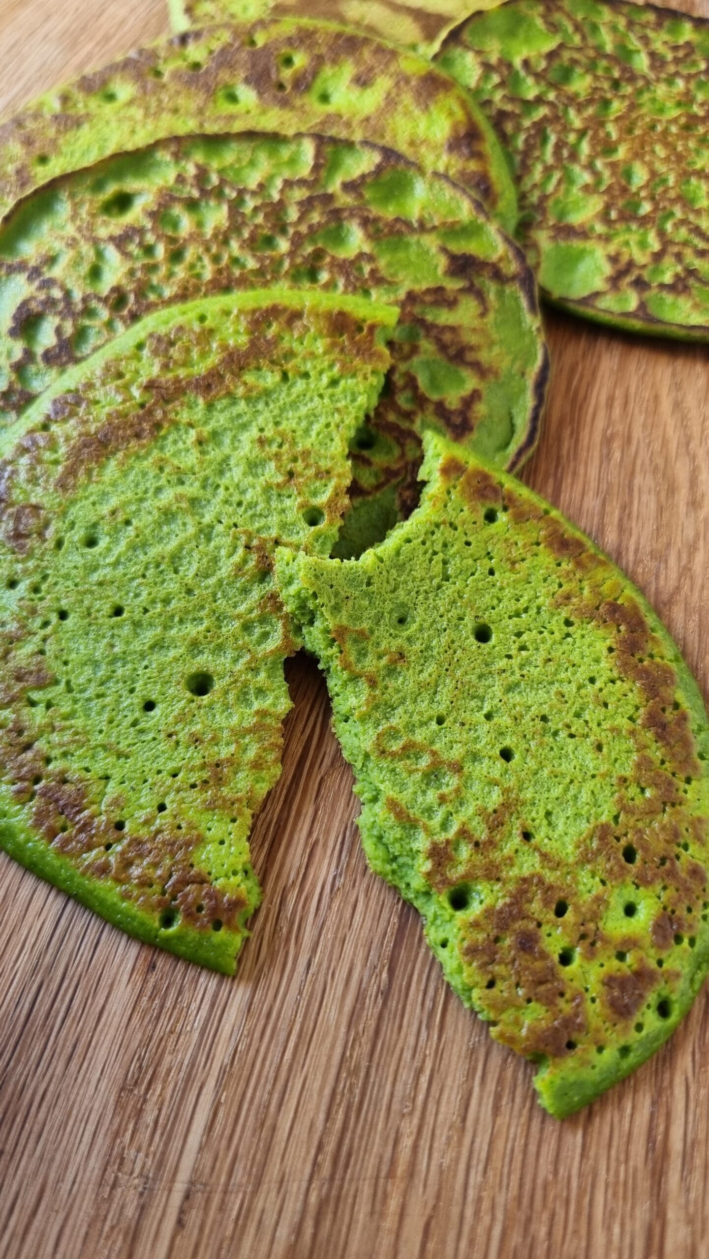 spinach pancakes