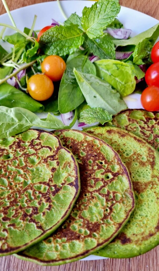 spinach pancakes