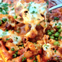 macaroni pasta bake with cheese