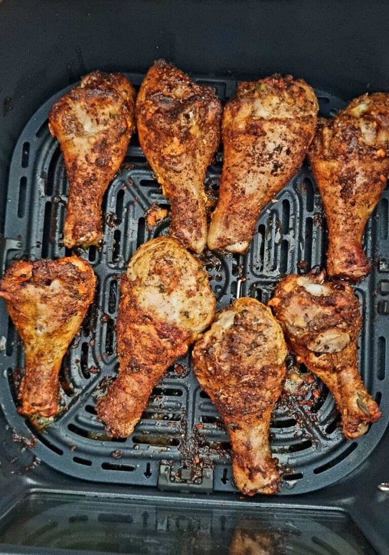 Air Fryer Sweet & Sticky Chicken Drumsticks