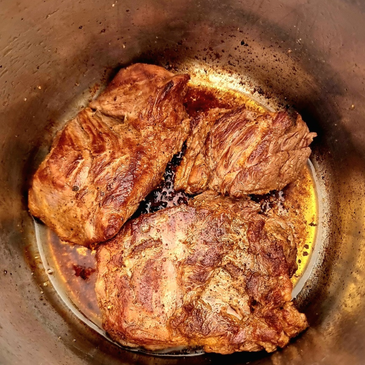 seared beef instant pot